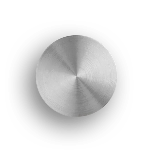 PLH NEO push button in brushed steel